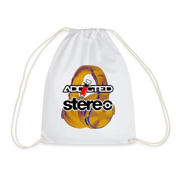 Addicted Stereo - Turnbeutel - Weiß - Vorne