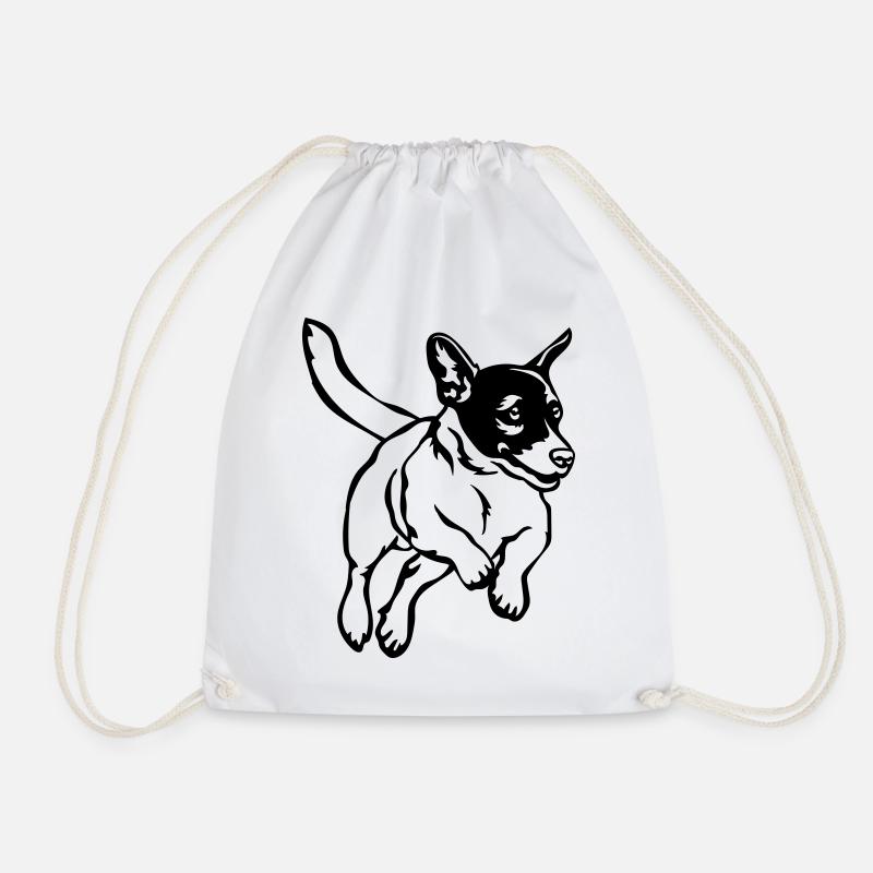 Jack Russell Terrier - Turnbeutel - Weiß