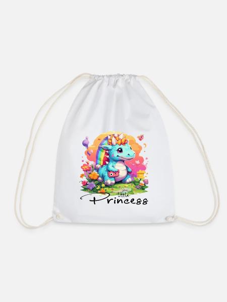 little Princess - kleine Prinzessin - Baby - Kids - Turnbeutel - Weiß