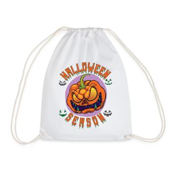 Halloween Season - Drawstring Bag - white - Front