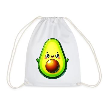 Avocado - Drawstring Bag - white - Front