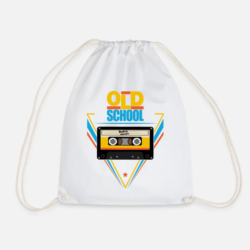 Old school - Sac de sport léger - blanc