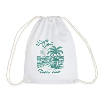 Paradise – Tropical Escape - Turnbeutel - Weiß - Vorne