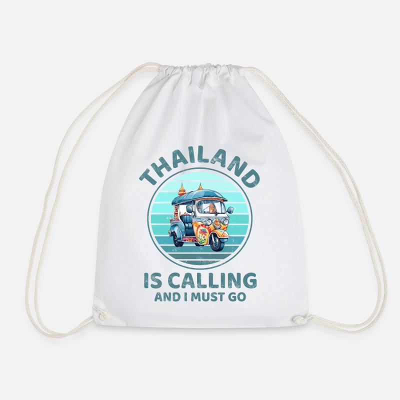 Thailand - Turnbeutel - Weiß