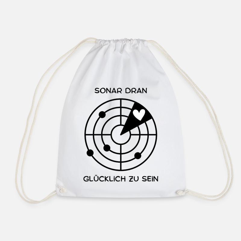 Sois heureux - Sac de sport léger - blanc