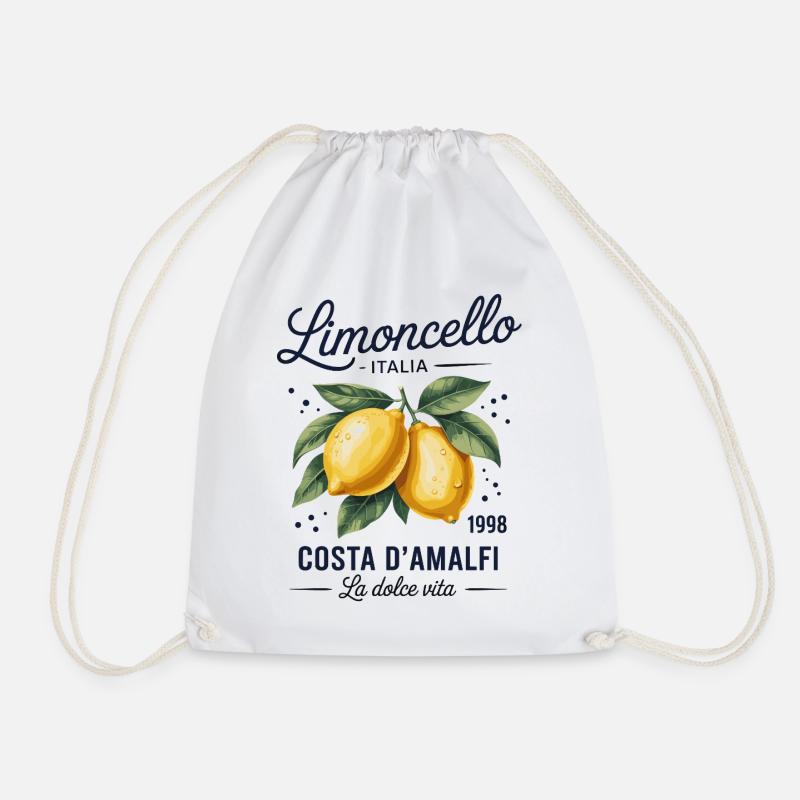 Amalfi Zest Limocello - Turnbeutel - Weiß