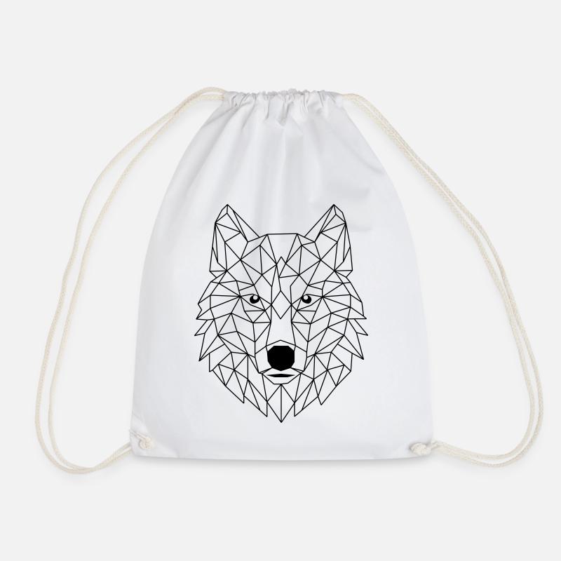 Polygone de loup - Sac de sport léger - blanc