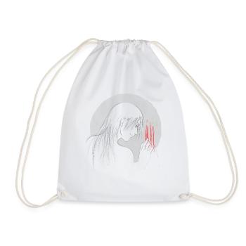 reflection - Drawstring Bag - white - Front