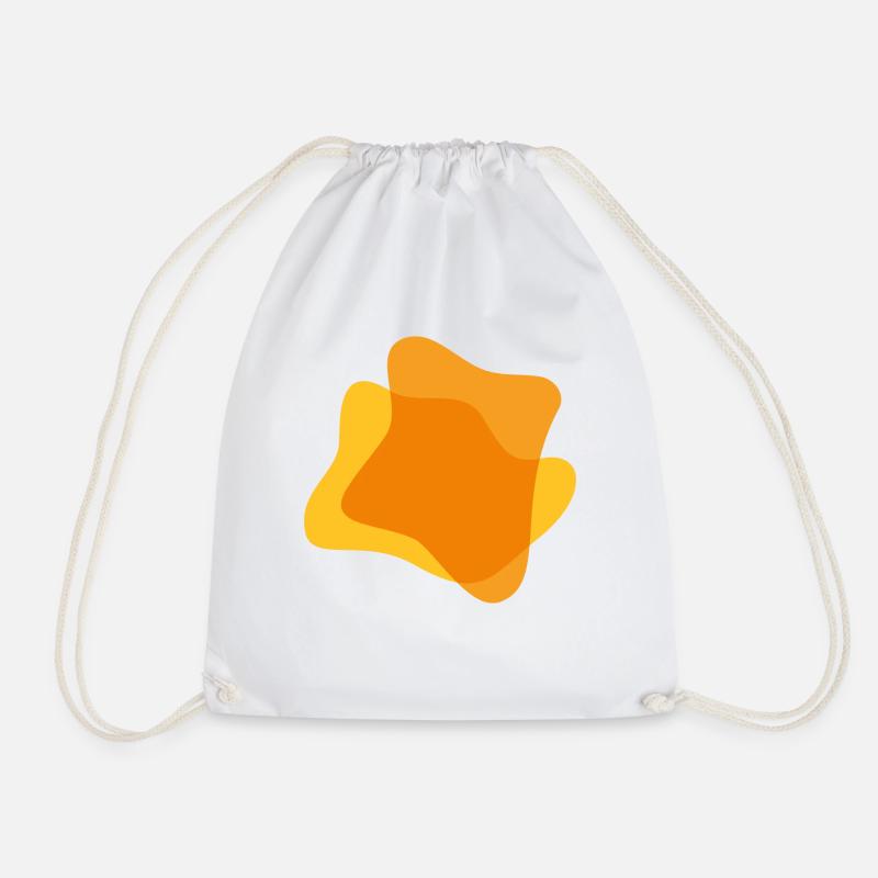 Éclaboussures de couleur Blobs éclaboussures de peinture Peintre Cadeau - Sac de sport léger - blanc
