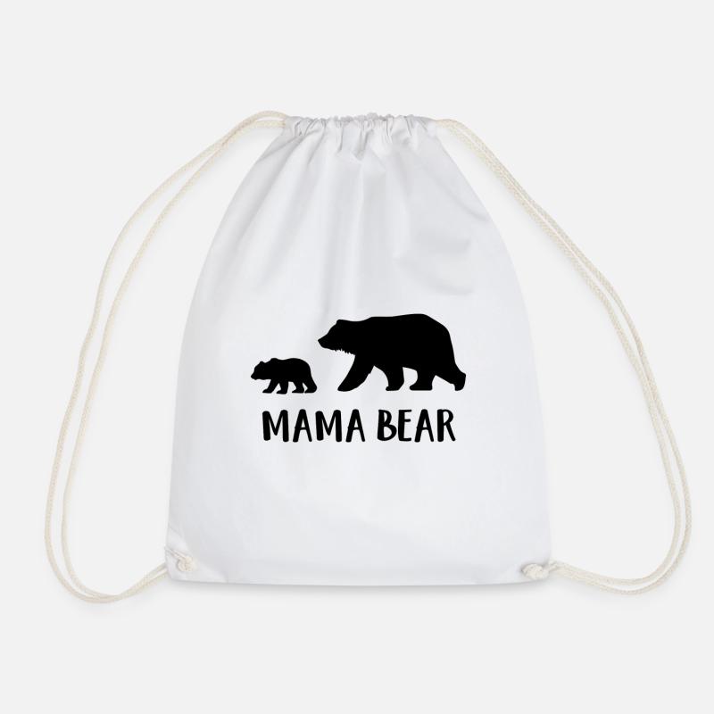 Neu Mama Bear - Turnbeutel - Weiß