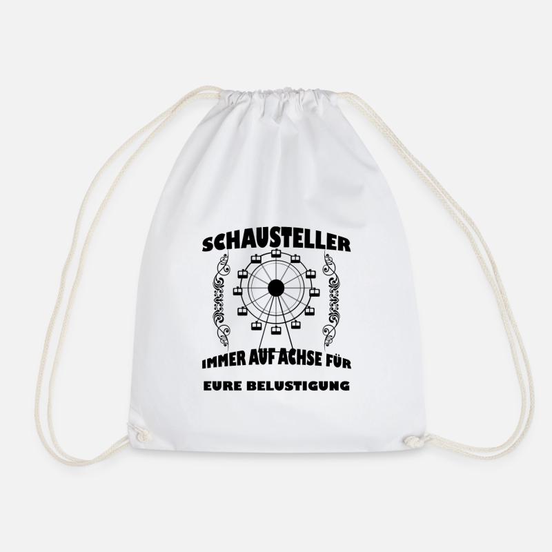 Schausteller Schaustellerin Beruf - Turnbeutel - Weiß