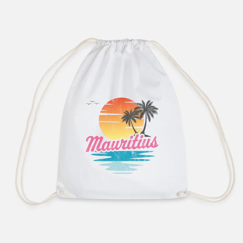 Mauritius - Turnbeutel - Weiß