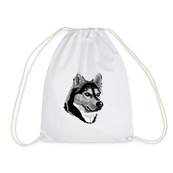 Husky - Sac de sport léger - blanc - Devant
