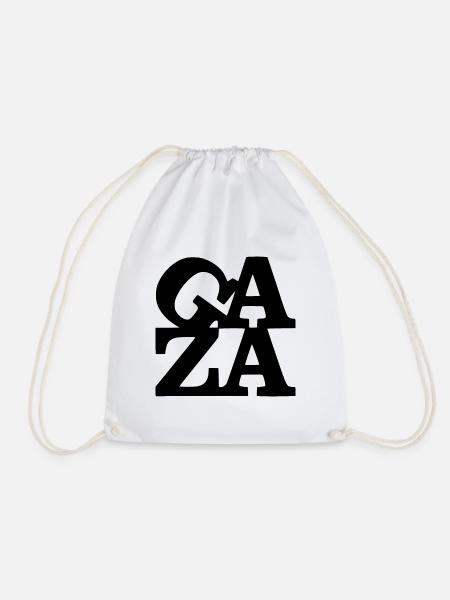 Gaza - Turnbeutel - Weiß