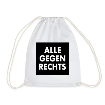 Alle bleiben hier - Turnbeutel - Weiß - Vorne