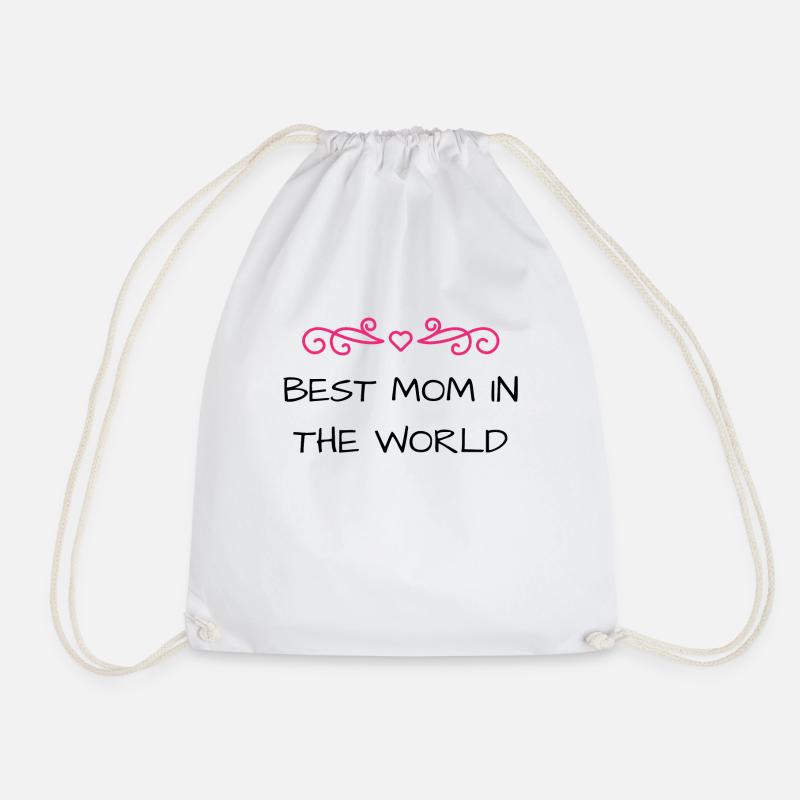 Beste Mutter der Welt - Turnbeutel - Weiß