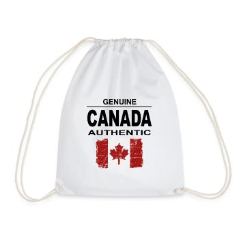 Kanada - Maple Leaf - Canada - Turnbeutel - Weiß - Vorne