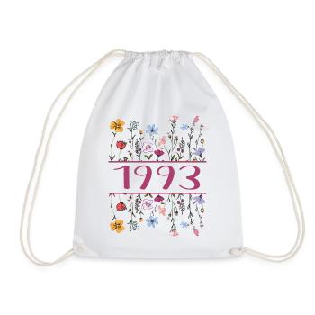 1993 Legendary Since 1993 Birthday 1993 Women - Drawstring Bag - white - Front