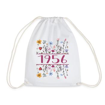 1956 Legendär Seit 1956 Geburtstag 1956 Frauen - Turnbeutel - Weiß - Vorne