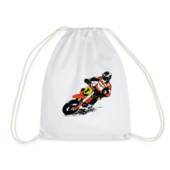 Supermotard - Sac de sport léger - blanc - Devant