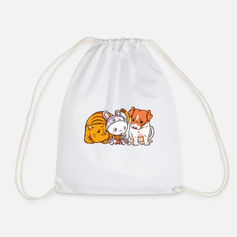 Puni-Amis - Sac de sport léger - blanc