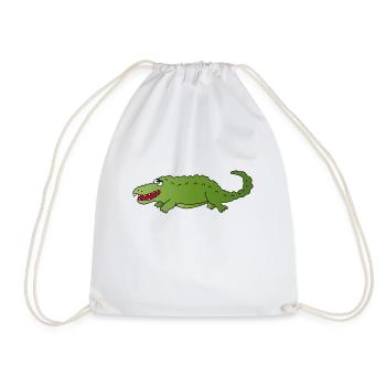 Crocodile - Sac de sport léger - blanc - Devant