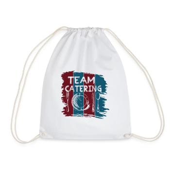 Restauration pour l'équipe - Sac de sport léger - blanc - Devant