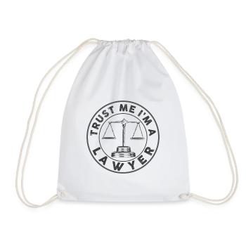 Croyez-moi, je suis avocat - Cool Law Anwal - Sac de sport léger - blanc - Devant