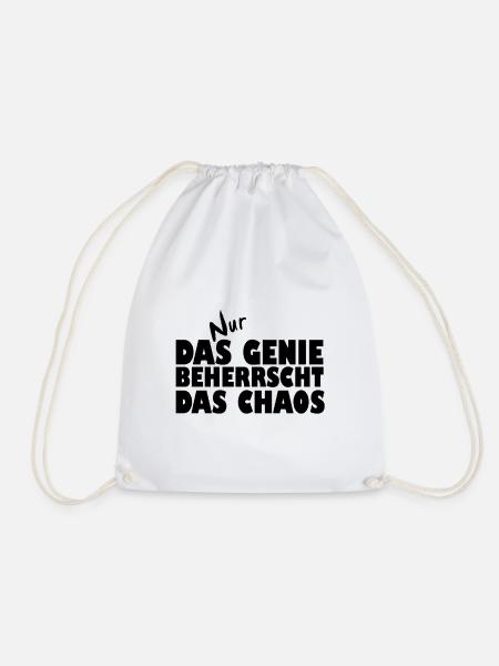 DasGenie - Turnbeutel - Weiß