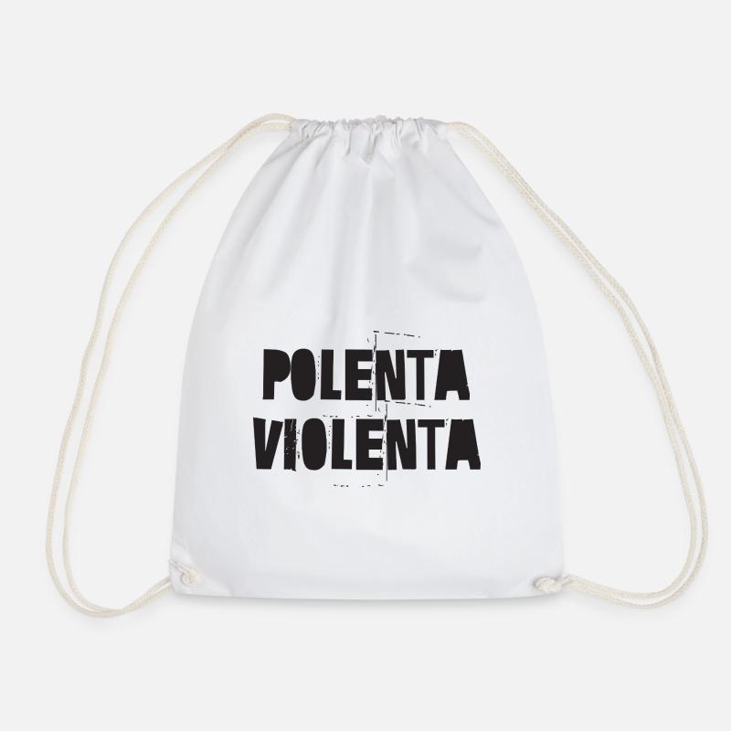 Polenta Violenta - Turnbeutel - Weiß