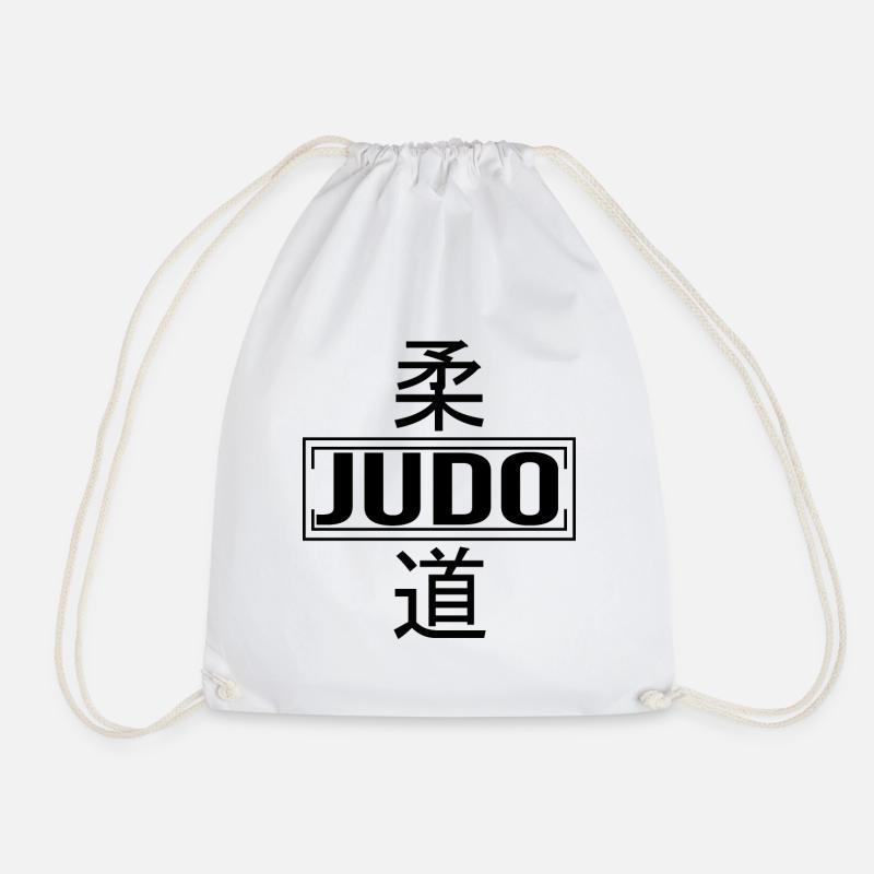 Judo Kanji - Turnbeutel - Weiß