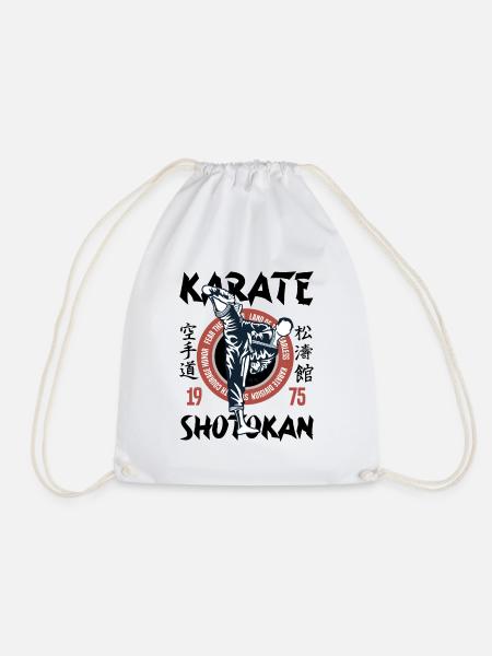 Karate Shotokan - Turnbeutel - Weiß