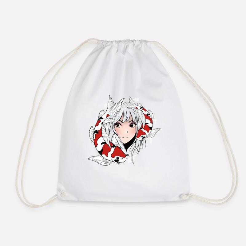 Anime Otaku Koi - Turnbeutel - Weiß