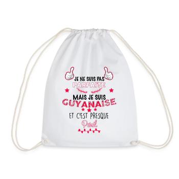 Femme Guyanaise Parfaite Humour Maman Et Fille - Sac de sport léger - blanc - Devant