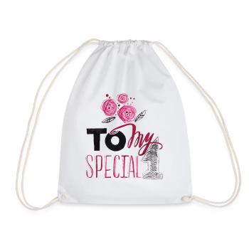 Roses to My Special - Sac de sport léger - blanc - Devant