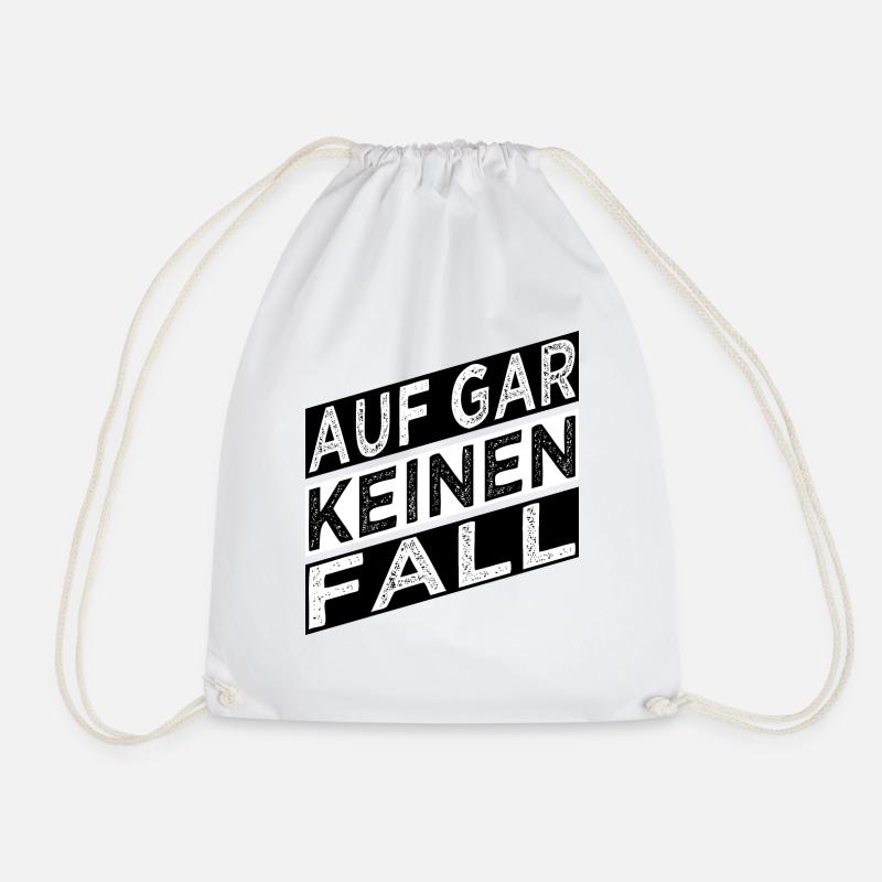 geburtstagsgeschenk humor lieben statement bday - Turnbeutel - Weiß