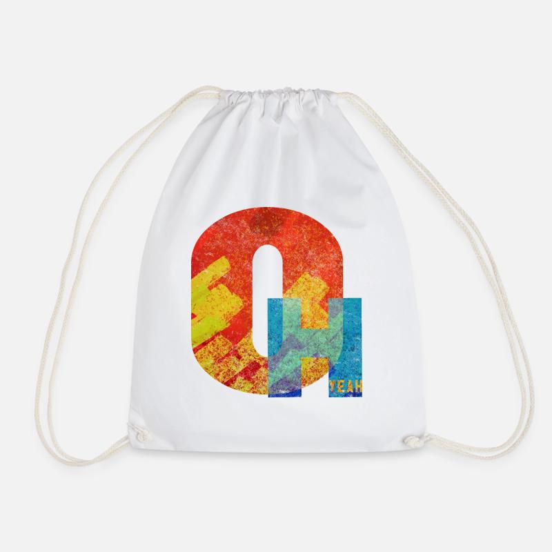 Oh Yeah - Turnbeutel - Weiß