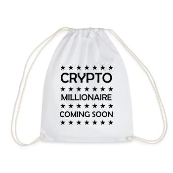 Bitcoin Trading Crypto Stocks - Sac de sport léger - blanc - Devant