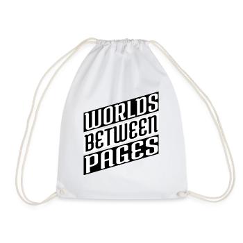 Reading Literary Genres Book Lovers Stress Relief - Drawstring Bag - white - Front