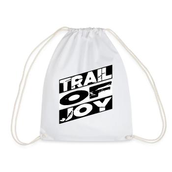mountain biking tips cycling community - Turnbeutel - Weiß - Vorne