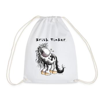 Süßer Irish Tinker - Turnbeutel - Weiß - Vorne