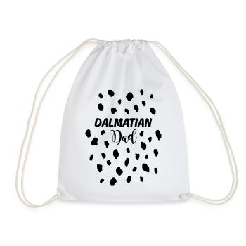 Dalmatian Dad - Dalmate papa Dalmate - Sac de sport léger - blanc - Devant