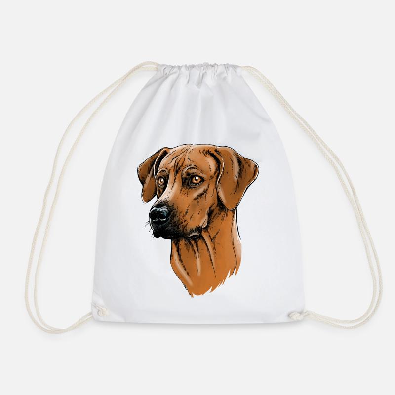Rhodesian Ridgeback - Sac de sport léger - blanc