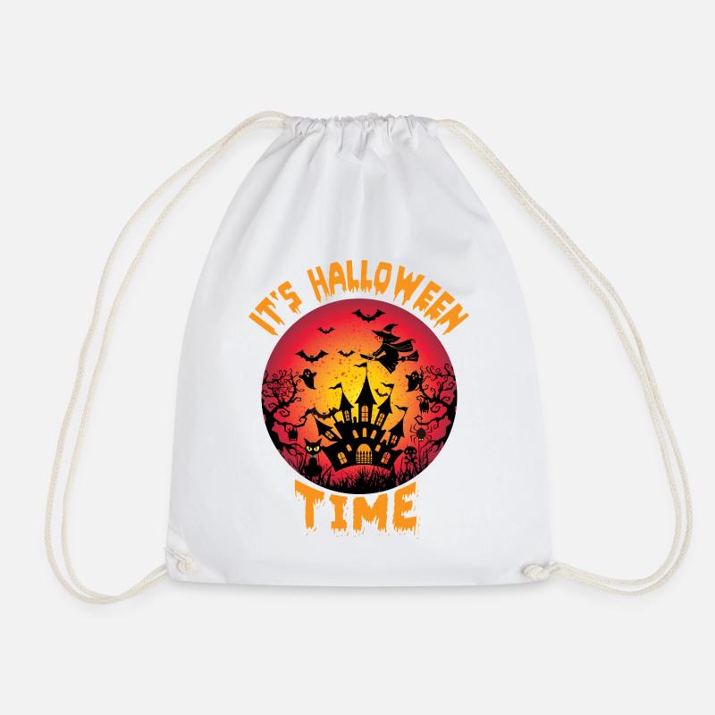 C’est l’heure d’Halloween Design - Sac de sport léger - blanc
