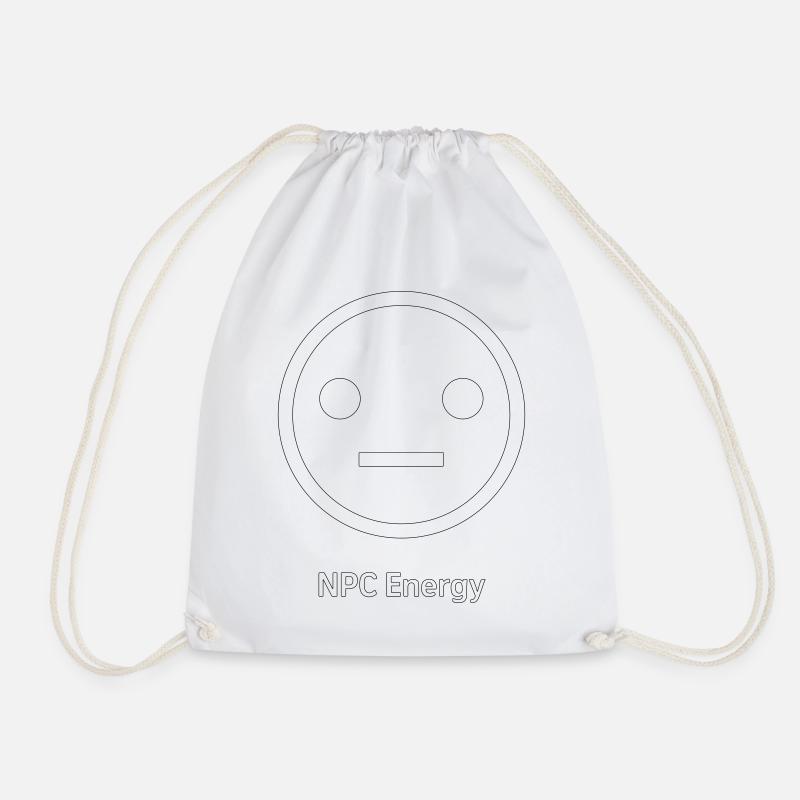 NPC ENERGY - Drawstring Bag - white