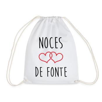 noces de Fonte 73 ans de mariage - Sac de sport léger - blanc - Devant