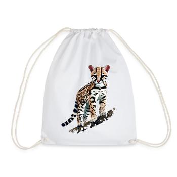 Ocelot - Sac de sport léger - blanc - Devant