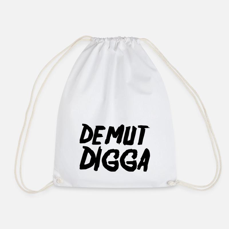 Demut Digga - Turnbeutel - Weiß