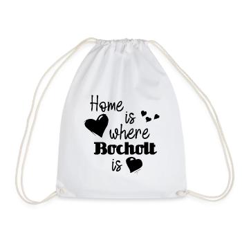 Zuhause in Bocholt - Home is where Bocholt is - Turnbeutel - Weiß - Vorne