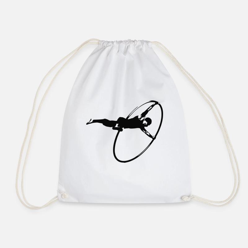 Cyr Wheel - Drawstring Bag - white